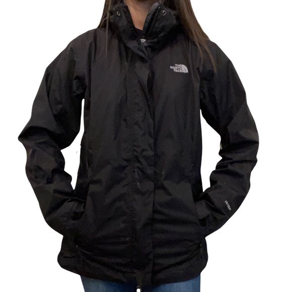 The North Face Jackets & Blazers - North Face Venture Black Waterproof Hooded Rain Jacket - S
